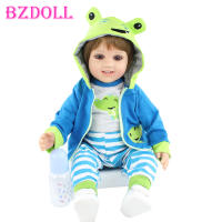 BZDOLL-Muñeca Reborn realista para niñas, juguete de 55 CM y 22 pulgadas, cuerpo de silicona suave completo, encantador, regalo de Navidad - details 25