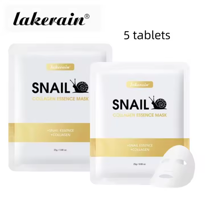 Mascarilla de Proteína de Caracol 5 Hojas Esencia de Mucina de Caracol - 1