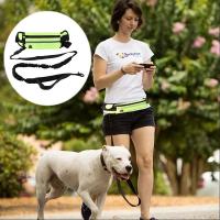 Correa Para Running Con Mochila Zipper Y Reflejos Nocturnos Multifuncional Para Perros Correa De Camuflaje Para Actividades Al Aire Libre - details 8