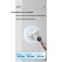 Cepillo de Limpieza Eléctrico Automático de Rotación Telescópico y Inalámbrico para Dispositivos de Limpieza - details 8