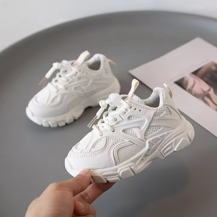 Zapatillas de malla para niños y niñas, transpirables, para correr, deportes, senderismo, antideslizantes, para la escuela - 1