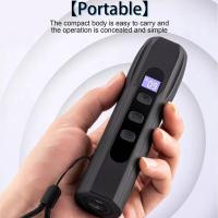 Portátil de mano con linterna LED potente, repelente ultrasónico de perros antiladridos - details 8