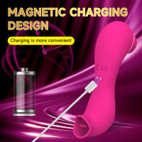 Estimulador del clítoris de pulso de aire de gusano de doble placer y vibrador para lamer la lengua, lamer el clítoris, chupar el clítoris, tecnología de onda de presión, impermeable, recargable, juguete sexual para mujeres - details 7