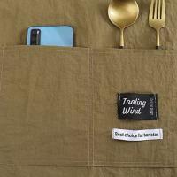 Delantal de cocina portátil impermeable, delantal de Chef sin mangas a prueba de aceite, bata de cocina antiincrustante transpirable para el hogar y la cocina - details 6