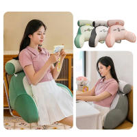 Almohada de lectura extraíble y lavable para sofá, cojín de asiento de decoración del hogar para aliviar el dolor de coxis - details 6