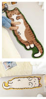 Lindo estilo insfeng gato alfombra de dormitorio de peluche en forma especial sofá de Sala de estar alfombra de niños alfombra de habitación antideslizante manta de cama - details 7