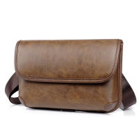 Bolso de hombro vintage para hombre, bandolera de moda, bolsos pequeños, bolso de mano de cuero PU Retro - details 3