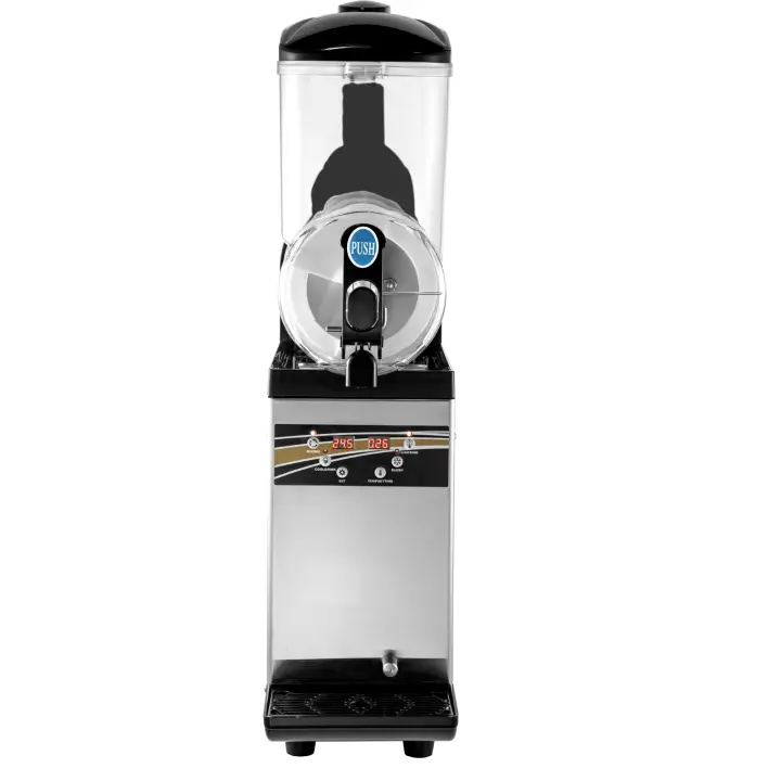 SucceBuy Máquina de Hielo Aguanieve Comercial 15L 500W 220V Máquina de Aguanieve de Acero Inoxidable 52x21x80 cm - 1