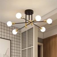 Lámpara Moderno Originalidad Minimalismo Candelabro Restaurante Sala de estar Cocina Oficina Decoración 50 cm - (Blanco) - details 22