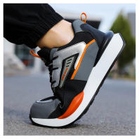 Zapatos de trabajo con punta de acero, zapatillas de seguridad antiperforación con protección, antideslizantes, ligeras - details 8