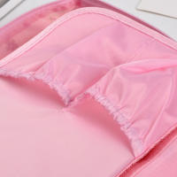 Organizadores de embalaje de equipaje de viaje, bolsa de maquillaje grande, organizador de cosméticos para mujer - details 2
