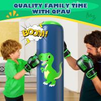 Boxeo Niños, Bolsa De Boxeo Inflable De Pie para 3-8 Niños, Pelota De Boxeo Regalos para Niños Y Niñas, Saco De Boxeo De Pie para Niños Set para Practicar Karate, Taekwondo, MMA - details 19