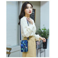 para bolso de mensajero para mujer, mini bolso pequeño para teléfono móvil, mujeres colgantes del cuello, , - details 8