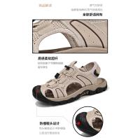 Sandalias de cuero de vaca de primera capa Tamaño grande Ideal para montañismo y ocio de verano - details 12