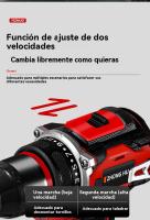 Taladro eléctrico para casa juego de destornilladores electricista - details 10
