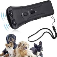 Repelente ultrasónico 2 en 1, dispositivo de conducción recargable por USB, entrenador de perros portátil, dispositivo antiladridos con indicador LED - details 3