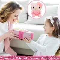 Muñeca 30 cm Dibujos animados Hello Kitty Juguete Regalos, Muñecos Lindo de felpa, Creativo para niños Amigos DE LA Familia - details 2