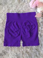 Pantalones cortos deportivos de yoga transpirables sin costuras para mujer, ajuste cómodo deportivo, ropa elástica para entrenamiento y fitness - details 19