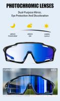 KAPVOE Gafas de Sol con Lente Fotocromática Protección UV400 Para Ciclismo, MTB, Senderismo - details 6