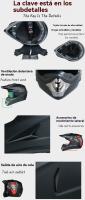 Casco fox motocross hombre mujer aire libre movimiento Equipo Protector - details 4