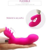 Masturbador femenino de palo AV doble para mujeres estimulador del clítoris impermeable dildo vibrador juguetes sexuales masturbación productos para adultos - details 2
