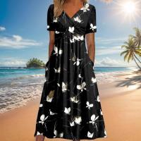 Vestido de manga corta informal para mujer, Verano - details 4