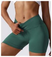 Pantalones cortos de LICRA para Yoga, mallas Push Up de cintura alta para correr, Fitness, gimnasio - details 43