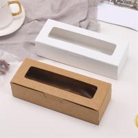 Cajas de macarrones con ventana de exhibición transparente, contenedor de macarrones o Kit de caja de embalaje para pasteles, postres de Chocolate A, 25 piezas - details 1