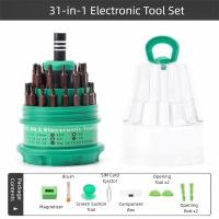 Juego de destornilladores de precisión Torx, Kit de herramientas de reparación hexagonales ranuradas, destornillador magnético de acero inoxidable, reparación de portátiles - details 16