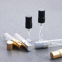 Hidratante, tapa dorada y plateada, viales de muestra, contenedor cosmético transparente, atomizador de Perfume, botella de vidrio recargable, botella pulverizadora - details 1