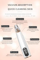 Eliminador de espinillas al vacío, herramienta de limpieza Facial para el acné, equipo de belleza para uso doméstico, venta al por mayor - details 0