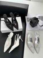 Temperamento francés bolsa cabeza sandalias nueva trasera stiletto vacío tacones altos socialite cabeza puntiaguda boca poco profunda zapatos individuales - details 34