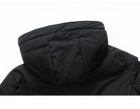 Parkas con bolsillos grandes para hombre, ropa de algodón cálida, abrigos de ocio con capucha de longitud media, moda de invierno, novedad de 2024 - details 12