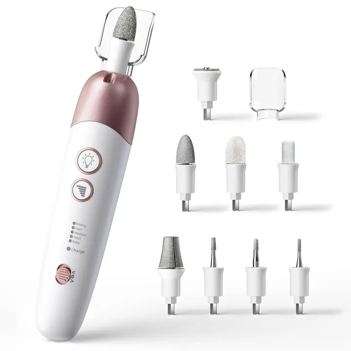 Set de Manicura Eléctrica Portátil Máquina de Perforación de Uñas con 5 Velocidades - 1