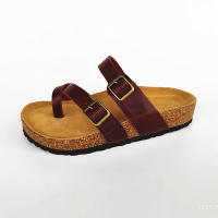 Zapatos de cuero para hombre y mujer, con suela suave antideslizante, tipo chanclas, para la playa, de verano. - details 6