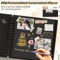 Álbum de Fotos Personalizable con Ventana de Visualización, Libro de Recuerdos Ideal para Familia y Bodas - details 0