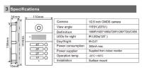 Timbre TMEZON - 1080P de 4 hilos, solo necesita trabajar con el monitor Tmezon IP MZ-IP-V1026/V726 / 739B, no puede funcionar solo - details 6