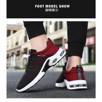 Zapatillas de correr profesionales para hombre, zapatillas ligeras de malla de diseñador con cordones, calzado de tenis para deportes al aire libre - details 8