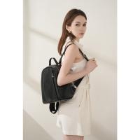 Mochila de piel de vaca de primera capa versátil de gran capacidad Mochila de mujer bolso versátil de cuero suave - details 15