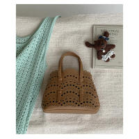 Nuevo estilo de mujer tallada hueca, bolso de cesta cruzado de alta gama a la moda para el trabajo - details 13