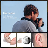 Ite-mini Gehoorapparaat invisible Oor Voor Doofheid Digitale Hoortoestellen Voor Ouderen Matig Tot Ernstig Gehoorverlies - details 2