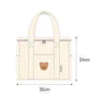 Bolsa multifunción para mamá, material de maternidad grande, organizador de pañales, bolsas portátiles, bolso de mano de hombro para mamá - details 3