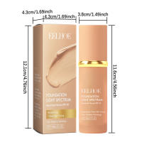 Espectros de luz 4 en 1, base biomímica, cobertura ligera sin defectos, hidratante de base, maquillaje de larga duración - details 0