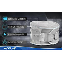 Cinturón deportivo para hombre y mujer, faja de soporte Lumbar, alivio del dolor, disco herniado y ciática - details 4