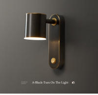 LEFANGXING Lámpara de Pared de Cobre Luz de Fondo de Sala de Estar Sencilla - details 7