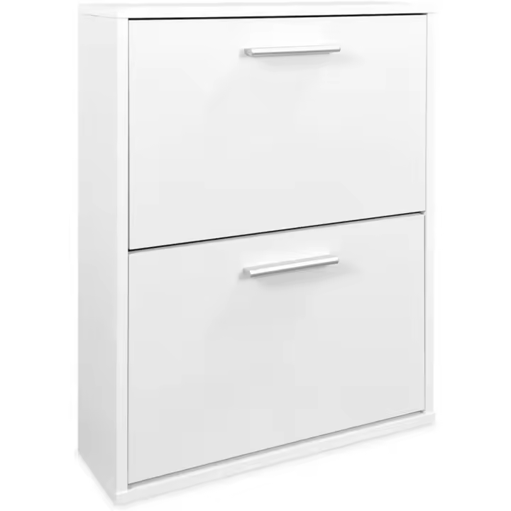Organizador de Zapatos Estrecho Elenor Diseño Práctico y Funcional Acabado en Blanco - 1