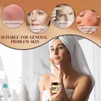 Bálsamo de miel y sebo de res batido, crema facial con acabado de hierba alimentada con pasto, bálsamo hidratante de miel y sebo batido, hidratante natural para rostro y cuerpo (2 botellas) - details 1