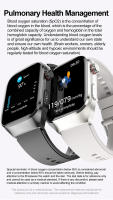 Relojes inteligentes de diagnóstico para hombres, pulsera con control del ritmo cardíaco y de la presión arterial, resistente al agua IP68, para IOS, ECG, AI, novedad de 2025 - details 14