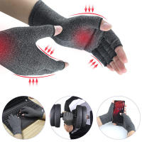 1 Pair Arthritis Gloves Touch Screen Anti Arthritis Therapy Compression Pain Relief - details 2