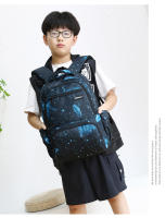 Mochilas escolares para niños de primaria conjunto de 3 bolsa de acuera de nylon para adolescentes bolsa de comedor bolsa de lápices - details 12